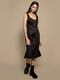 Платье-футляр черное с декором | 6091750 | фото 4