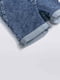 Шорты синие джинсовые | 6094380 | фото 2