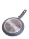 Сковорідка для млинців (Ø22 см) з алюмінію з мармуровим покриттям (індукція) | 6095088 | фото 2
