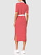 Платье А-силуэта красное в полоску | 6095223 | фото 7