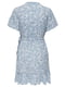 Сукня блакитна з квітковим принтом | 6095796 | фото 2
