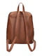 Рюкзак коричневий із принтом | 6096233 | фото 4