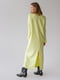 Платье А-силуэта желтое | 6096326 | фото 2