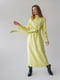 Платье А-силуэта желтое | 6096326 | фото 4