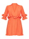 Сукня А-силуету помаранчева | 6096530 | фото 3