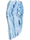 Спідниця широка блакитна в принт | 6096551 | фото 4