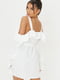 Платье А-силуэта белое | 6096617 | фото 2