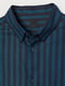 Рубашка синяя в полоску | 6081741 | фото 2