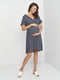 Платье для беременных серое | 6096877 | фото 3