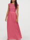 Платье розовое с кружевом | 6096965 | фото 2