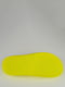 шльопанці жовті з написами | 6098329 | фото 8