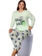 Пижама: лонгслив и брюки | 6095614