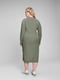 Сукня-футляр зелена | 6100774 | фото 4