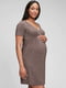 Платье для беременных серое | 6100807