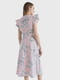 Сукня А-силуету різнокольорова в принт | 6100878 | фото 2