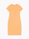 Сукня-футболка оранжевого кольору | 6100880 | фото 6