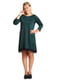 Платье А-силуэта зеленое | 5797276 | фото 2
