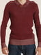 Пуловер бордовий | 5818333 | фото 3