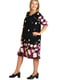 Сукня А-силуету різнокольорова в принт | 5818353 | фото 3
