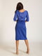Платье-футляр синее | 6102085 | фото 2