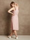 Платье А-силуэта розовое | 6102898 | фото 2