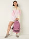 Рюкзак рожевий з принтом | 6104199 | фото 2