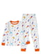 Пижама с начесом: реглан и брюки | 6104308