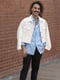 Куртка джинсова молочного кольору | 6105397 | фото 5