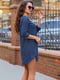 Сукня А-силуету синя | 6108258 | фото 2