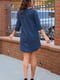 Сукня А-силуету синя | 6108258 | фото 4