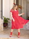 Сукня А-силуету червона | 6108326 | фото 2