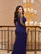 Сукня вечірня кольору індиго | 6108405 | фото 3