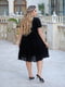 Сукня А-силуету чорна | 6108495 | фото 4