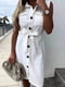 Сукня А-силуету біла | 6108559 | фото 3