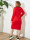 Сукня-худі червона | 6108573 | фото 2