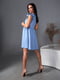 Сукня А-силуету блакитна | 6108683 | фото 5