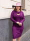 Сукня-футляр фіолетова | 6108806 | фото 2