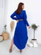 Платье синие | 6109270 | фото 3