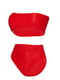Роздільний червоний купальник: бюстгальтер та труси | 6110750 | фото 3