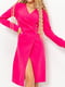Платье А-силуэта розовое | 6114666 | фото 2