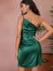 Платье в бельевом стиле зеленое | 6117450 | фото 3