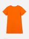 Платье-футболка оранжевое | 6117490 | фото 2