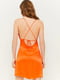 Платье в бельевом стиле оранжевое | 6117567 | фото 3