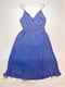 Платье А-силуэта синее | 6117701