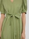 Сукня А-силуету зелена | 6117755 | фото 5