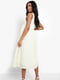 Сукня А-силуету молочного кольору | 6117851 | фото 2