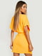 Сукня А-силуету помаранчева | 6117853 | фото 2