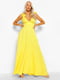 Платье А-силуэта желтое | 6117859 | фото 2
