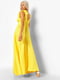 Сукня А-силуету жовта | 6117859 | фото 3