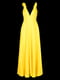 Сукня А-силуету жовта | 6117859 | фото 4
